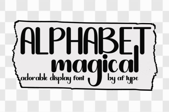 Alphabet Magical: A Handwritten Font for Editorial Design