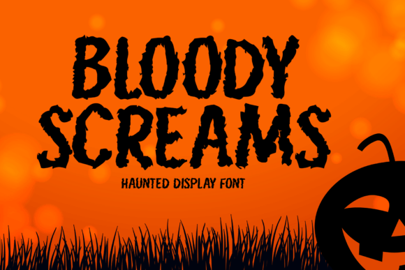 Bloody Screams: The Ultimate Display Font for Spooky Branding and Campaigns
