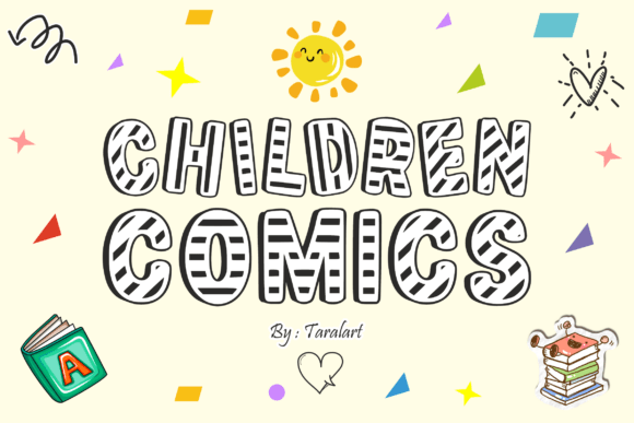 Children Comics: A Display Font That Brings Branding to Life