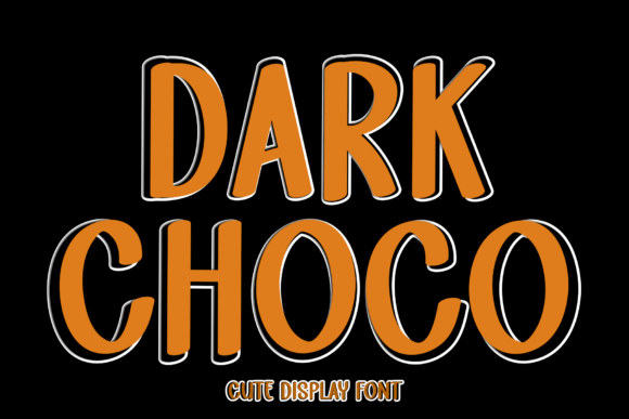 Dark Choco: A Display Font That Elevates Branding with Soft Elegance