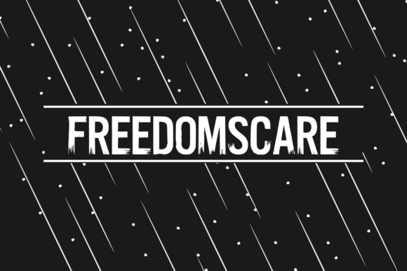 Freedomscare: The Font That Adds Dark Charm to Your Craft