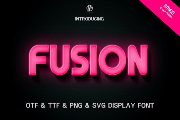 Fusion: A Modern Display Font for Editorial Elegance