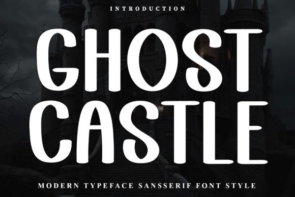 Ghost Castle: A Festive Font for Holiday Branding and Creative Design