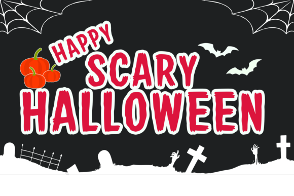 Happy Scary Halloween: A Font for Spooky Branding
