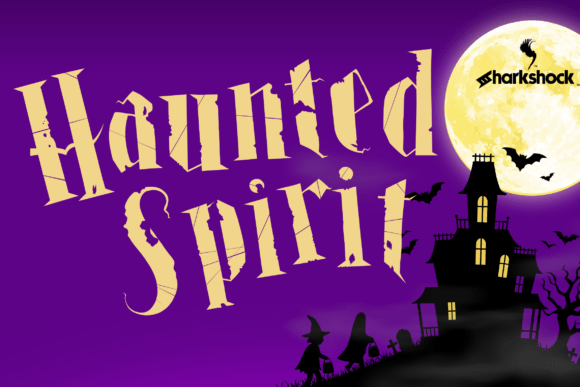 Haunted Spirit: A Versatile Display Font for Creative Branding