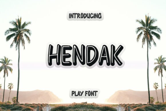 Hendak: A Display Font That Sparks Creativity in Campaigns