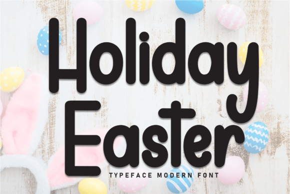 Holiday Easter Font for a Polished Brand Look