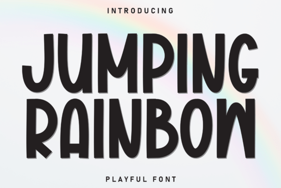 Jumping Rainbow: A Vibrant Font for Dynamic Web Design