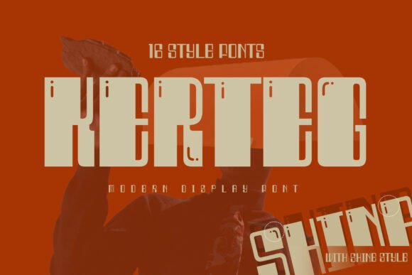 Kerteg Display Font for Bold Web Design