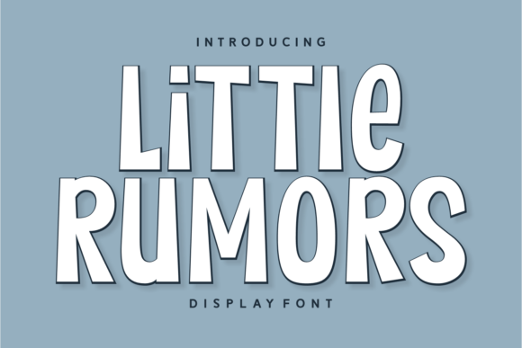 Little Rumors Font for Summer-Themed Campaigns