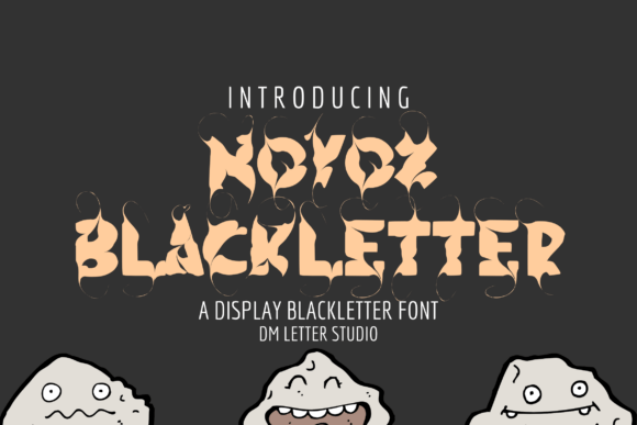 Novox Blackletter for Bold Digital Branding
