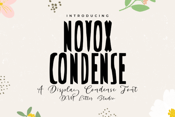 Novox Condense for Bold, Modern Visuals