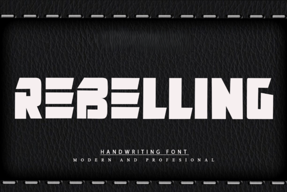 Rebeling Font for Modern Web Design Projects