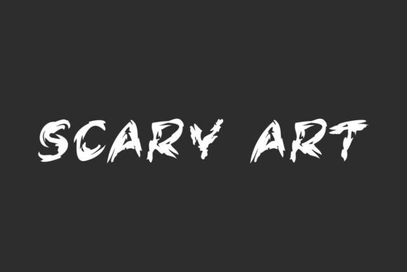 Scary Art Font: A Bold Choice for Digital Branding and Web Design
