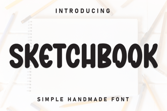 Sketchbook: A Fun and Relaxing Display Font for Creative Projects