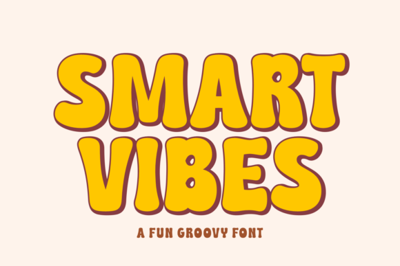 Smart Vibes: A Retro Vintage Font for Editorial Design and Branding