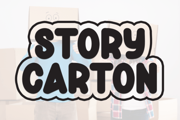Story Carton: A Handwritten Display Font for Engaging Campaigns