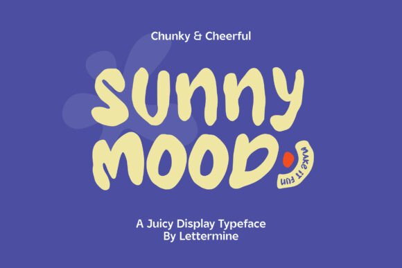 Sunny Mood: A Vibrant Font for Creative Branding