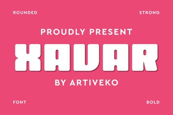 Xavar Font for Bold Brand Statements